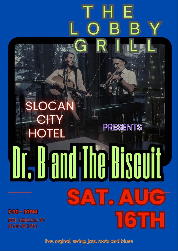 Dr B and the Biscuit August 16th